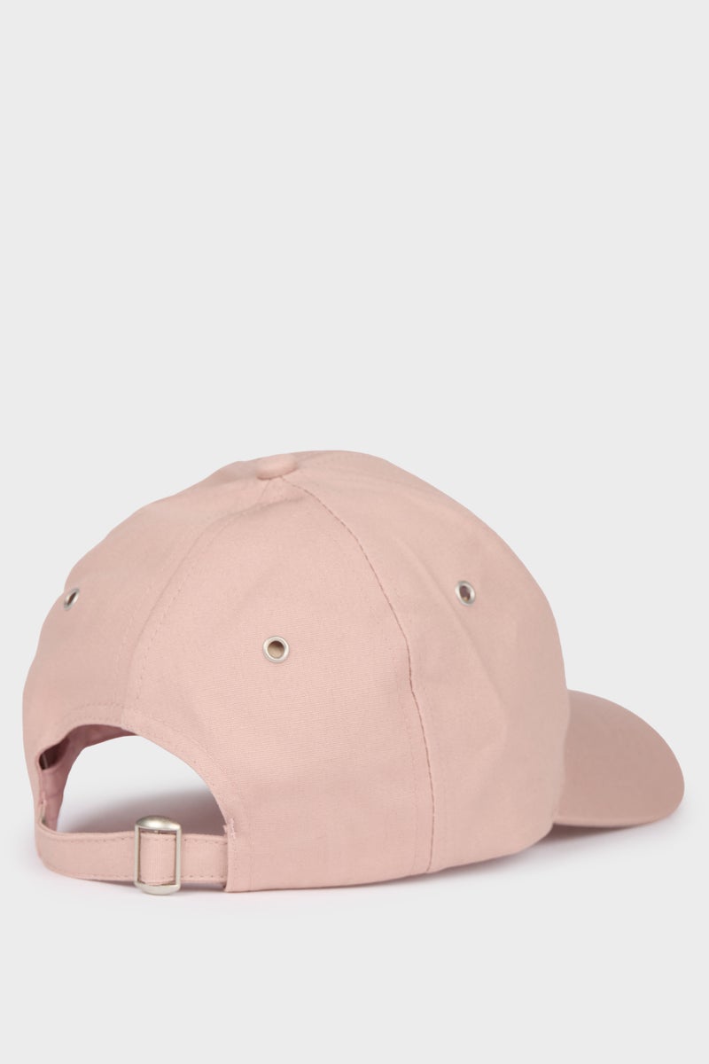 DeFacto Pink Woman Woman Canvas Cap Casual - Image 4